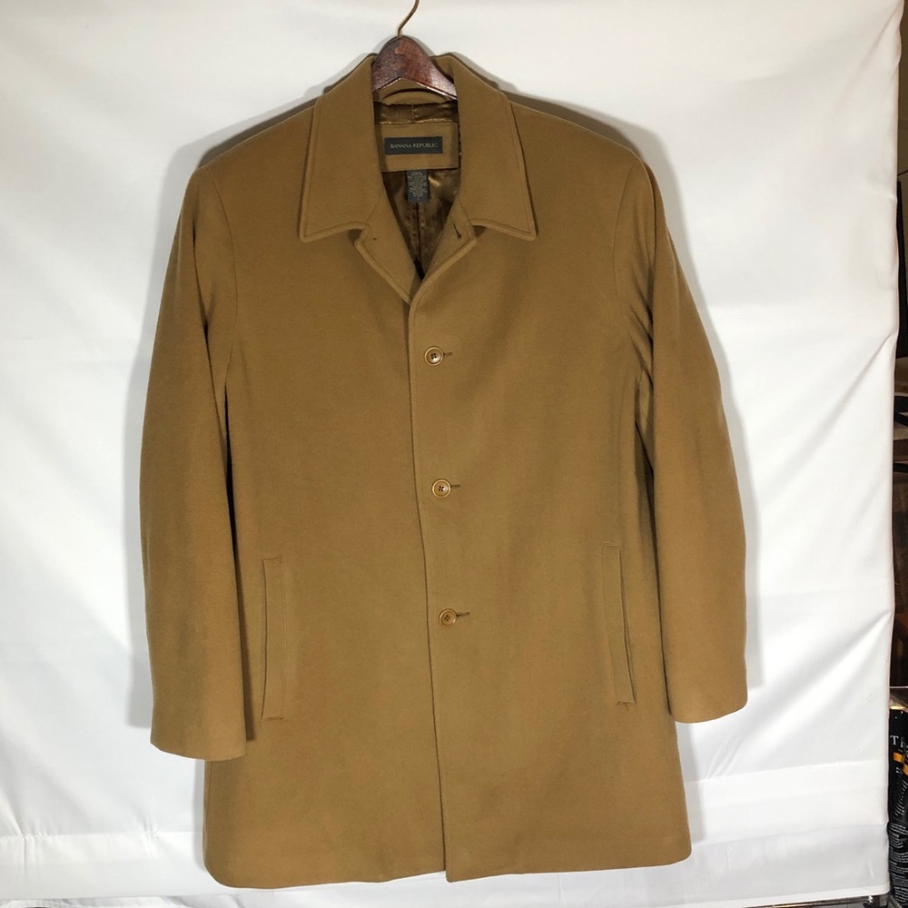 Banana Republic Men’s Wool/Cashmere Coat L